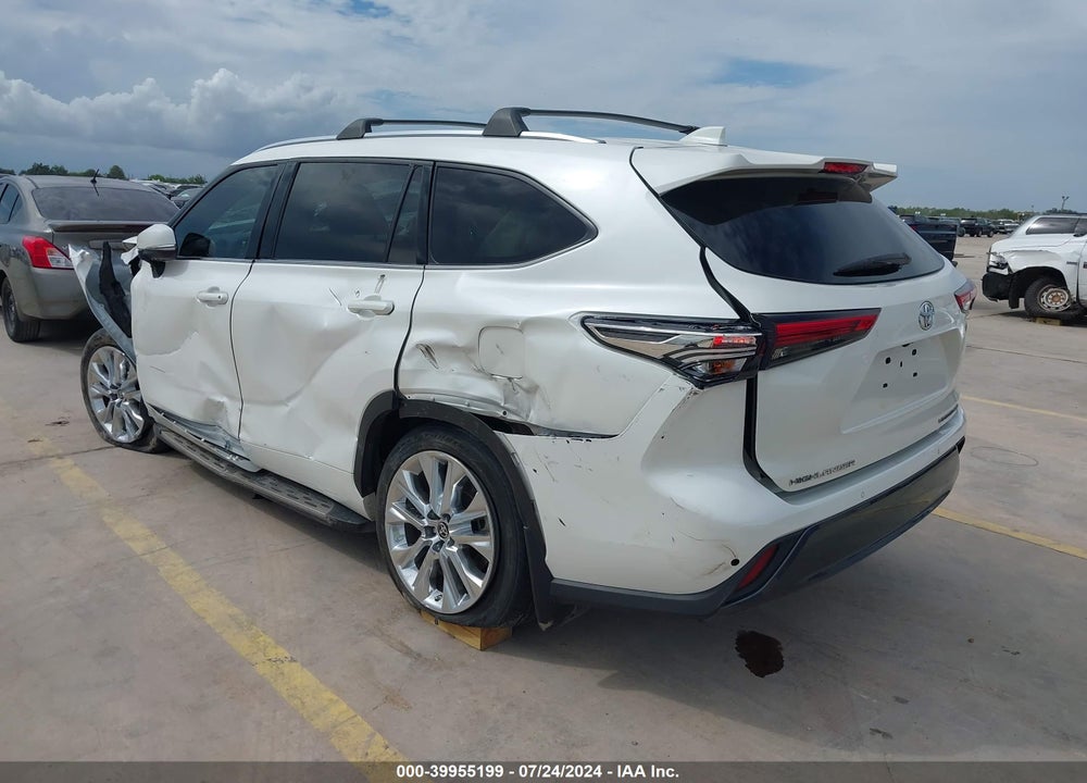 2021 TOYOTA HIGHLANDER LIMITED VIN: 5TDDZRBH0MS124917