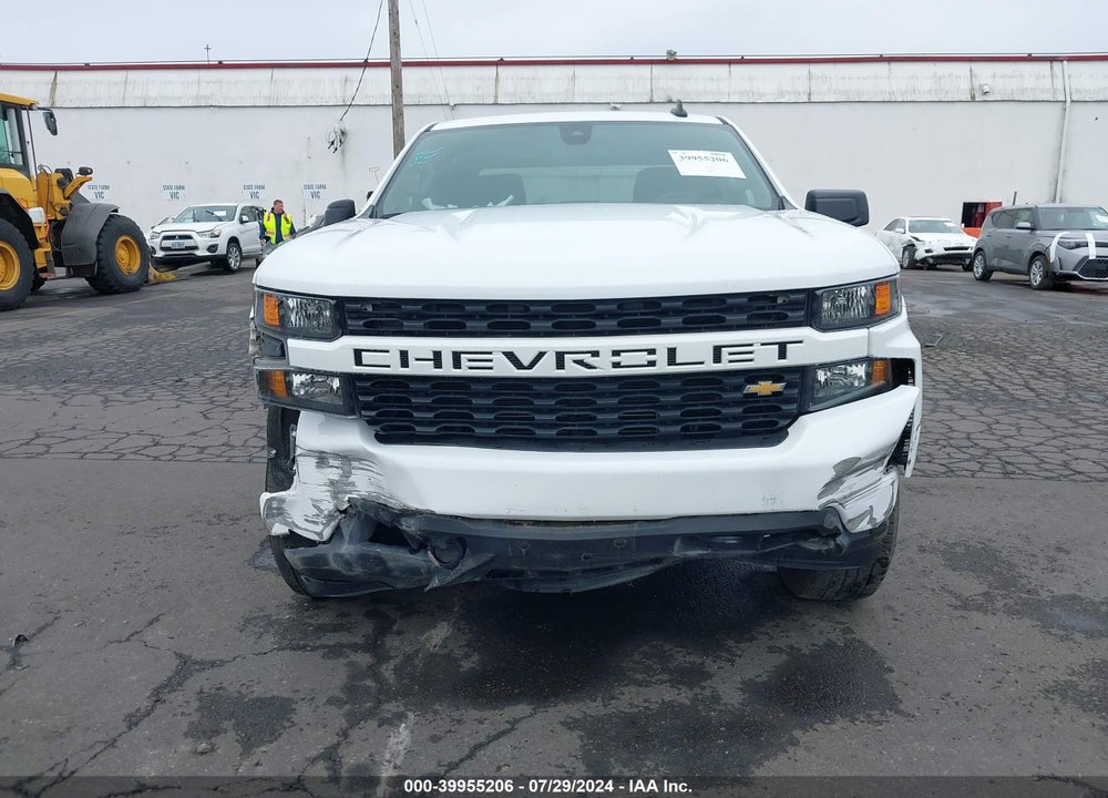2022 CHEVROLET SILVERADO 1500 LTD 4WD SHORT BED CUSTOM VIN: 1GCPYBEK1NZ238276