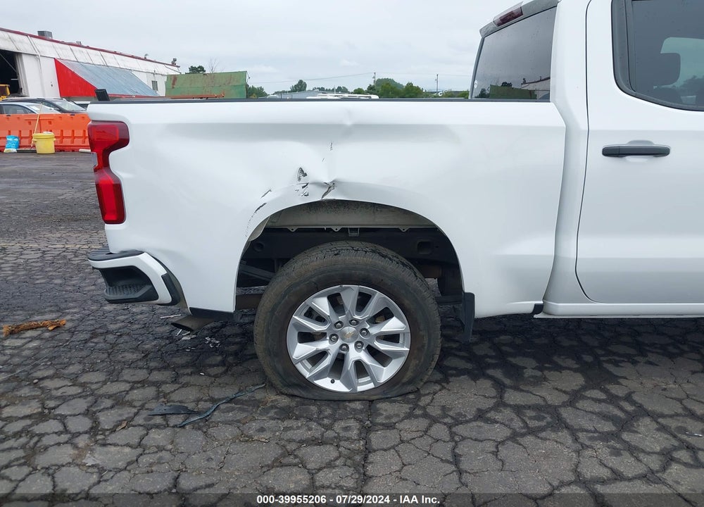2022 CHEVROLET SILVERADO 1500 LTD 4WD SHORT BED CUSTOM VIN: 1GCPYBEK1NZ238276