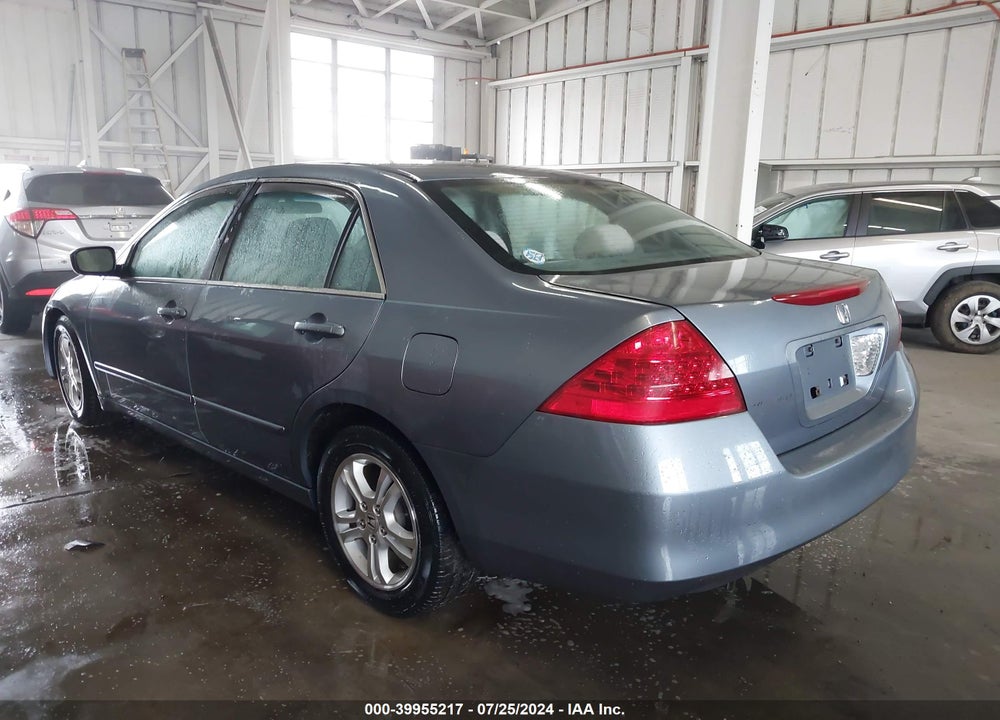 2007 HONDA ACCORD 2.4 EX VIN: 1HGCM56767A125867