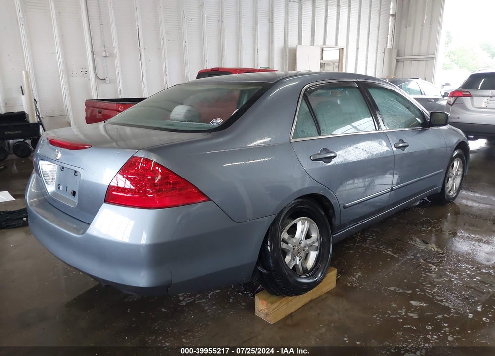 2007 HONDA ACCORD 2.4 EX VIN: 1HGCM56767A125867