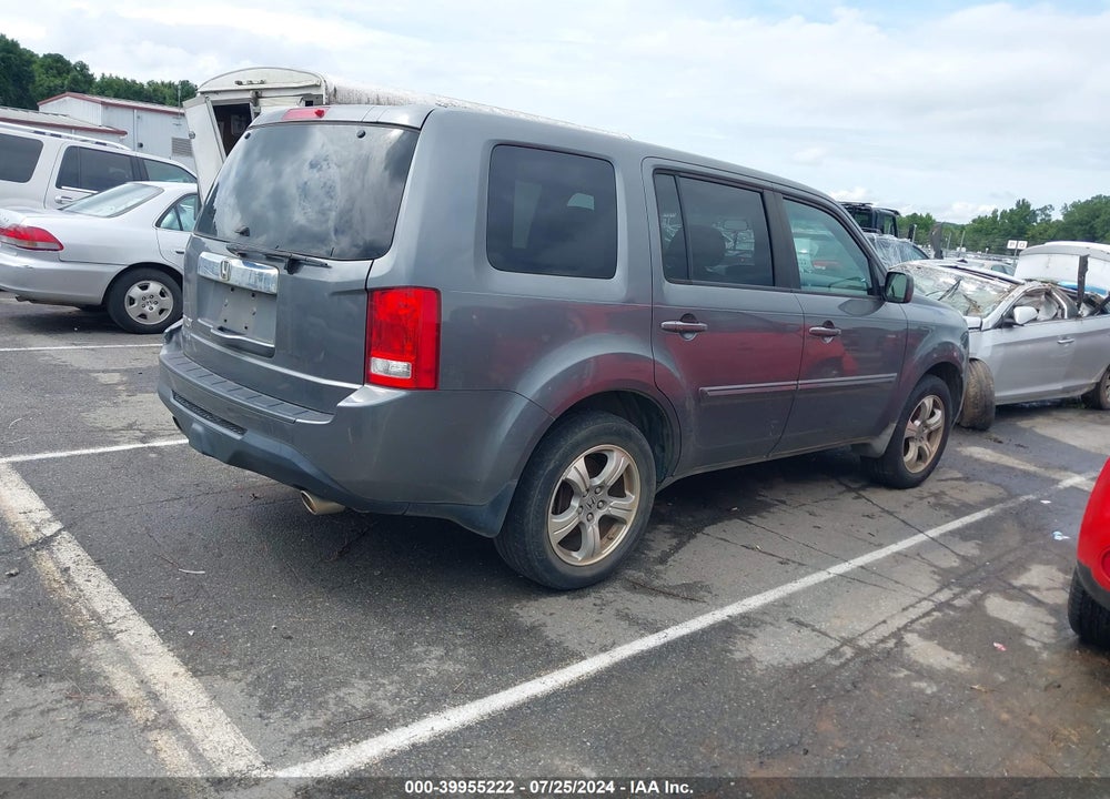 2012 HONDA PILOT EX VIN: 5FNYF3H47CB022738