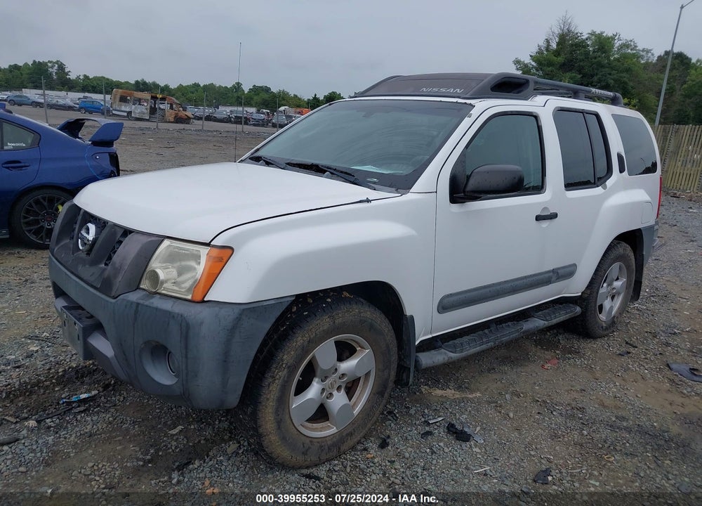 2005 NISSAN XTERRA SE VIN: 5N1AN08UX5C628405