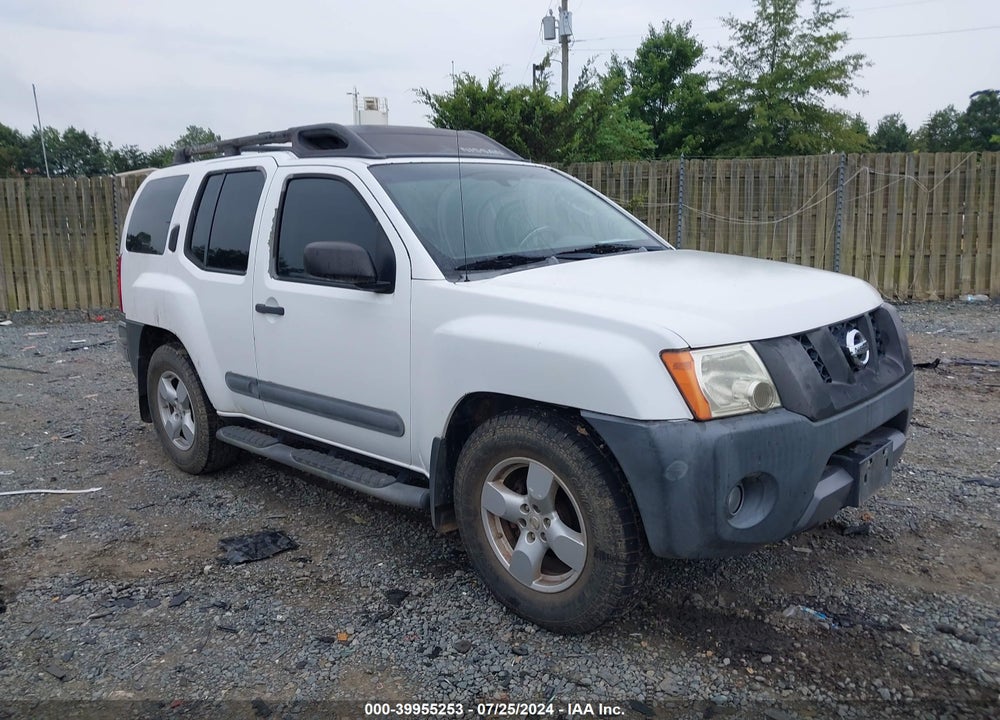 2005 NISSAN XTERRA SE VIN: 5N1AN08UX5C628405