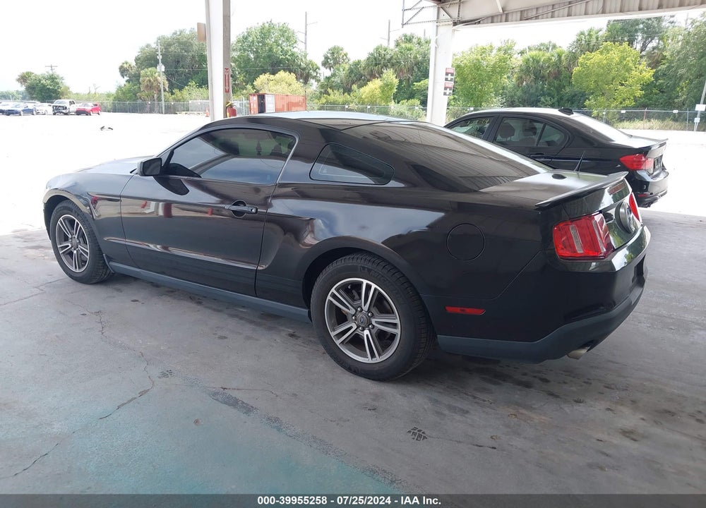 2012 FORD MUSTANG V6 PREMIUM VIN: 1ZVBP8AM2C5208535