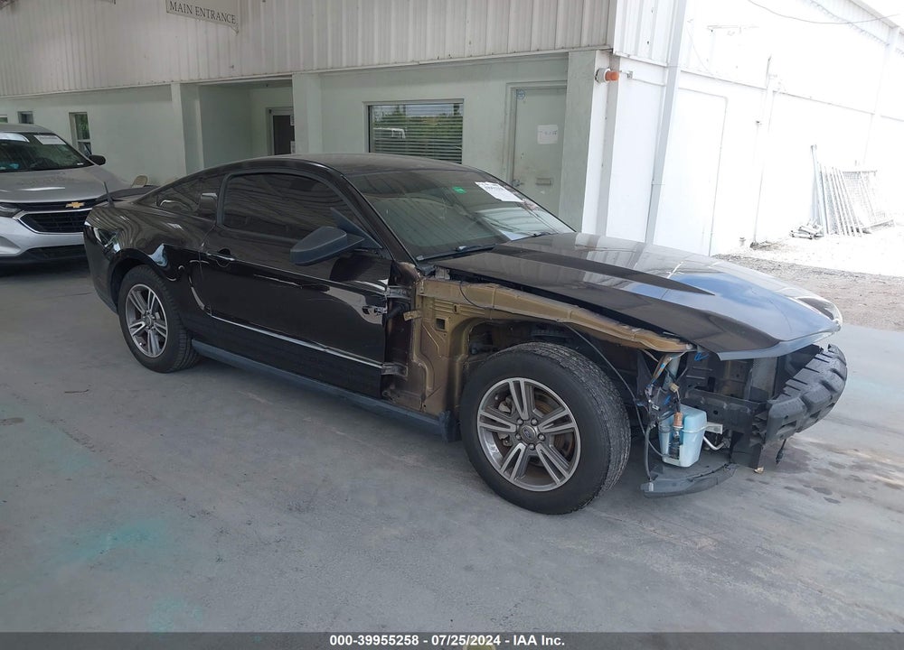 2012 FORD MUSTANG V6 PREMIUM VIN: 1ZVBP8AM2C5208535