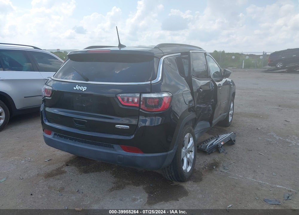2018 JEEP COMPASS LATITUDE FWD VIN: 3C4NJCBB8JT137548
