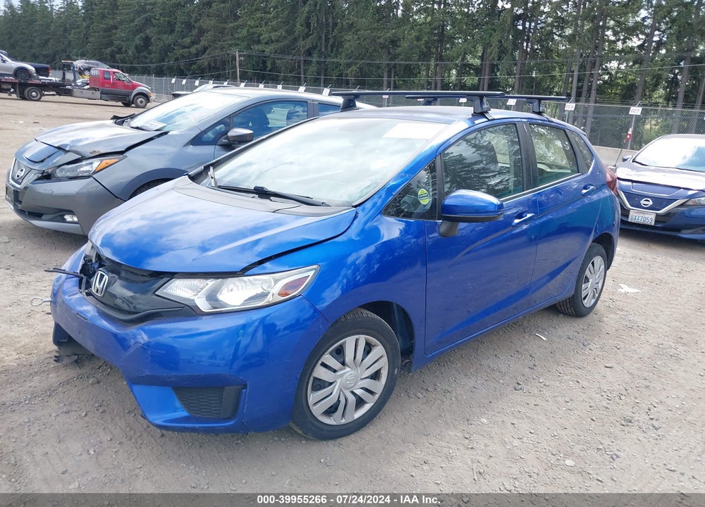 2017 HONDA FIT LX VIN: JHMGK5H57HS015759