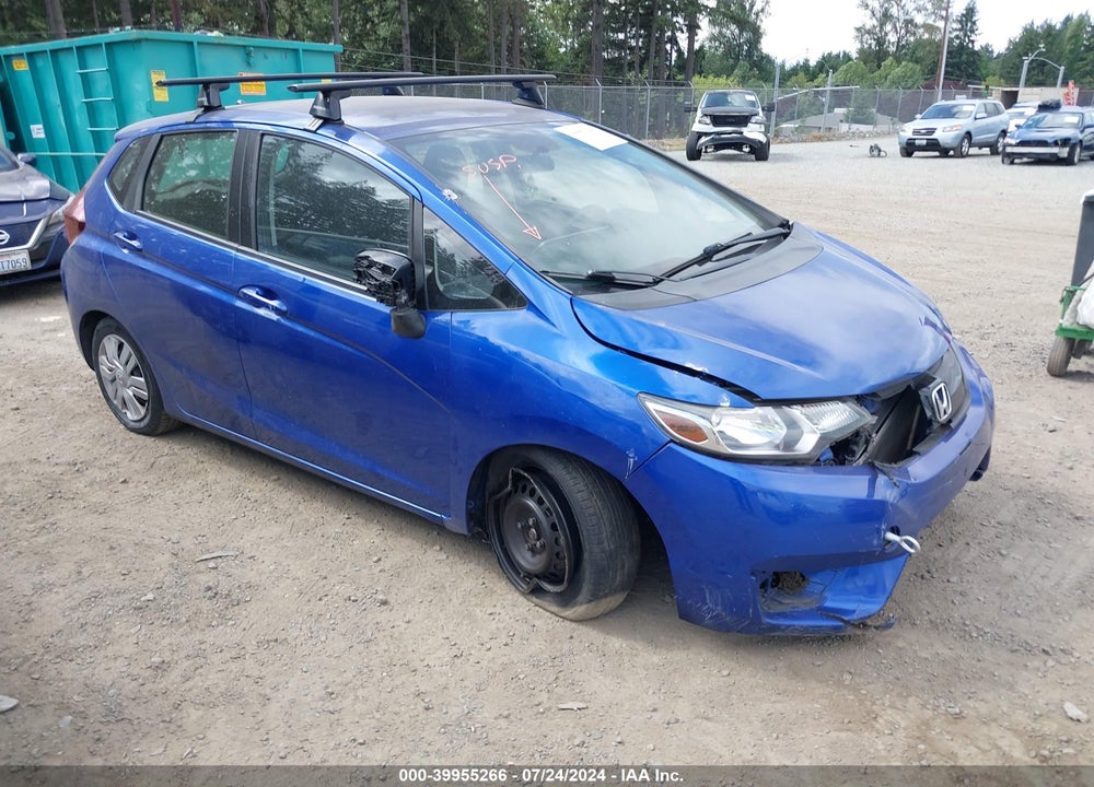 2017 HONDA FIT LX VIN: JHMGK5H57HS015759