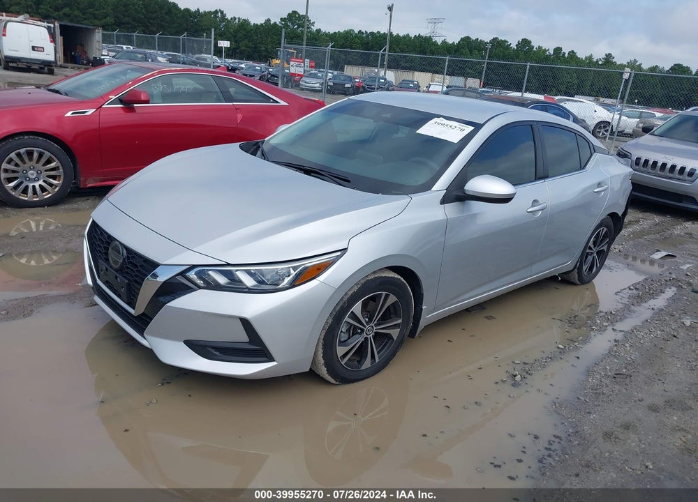 2021 NISSAN SENTRA SV XTRONIC CVT VIN: 3N1AB8CV5MY268027