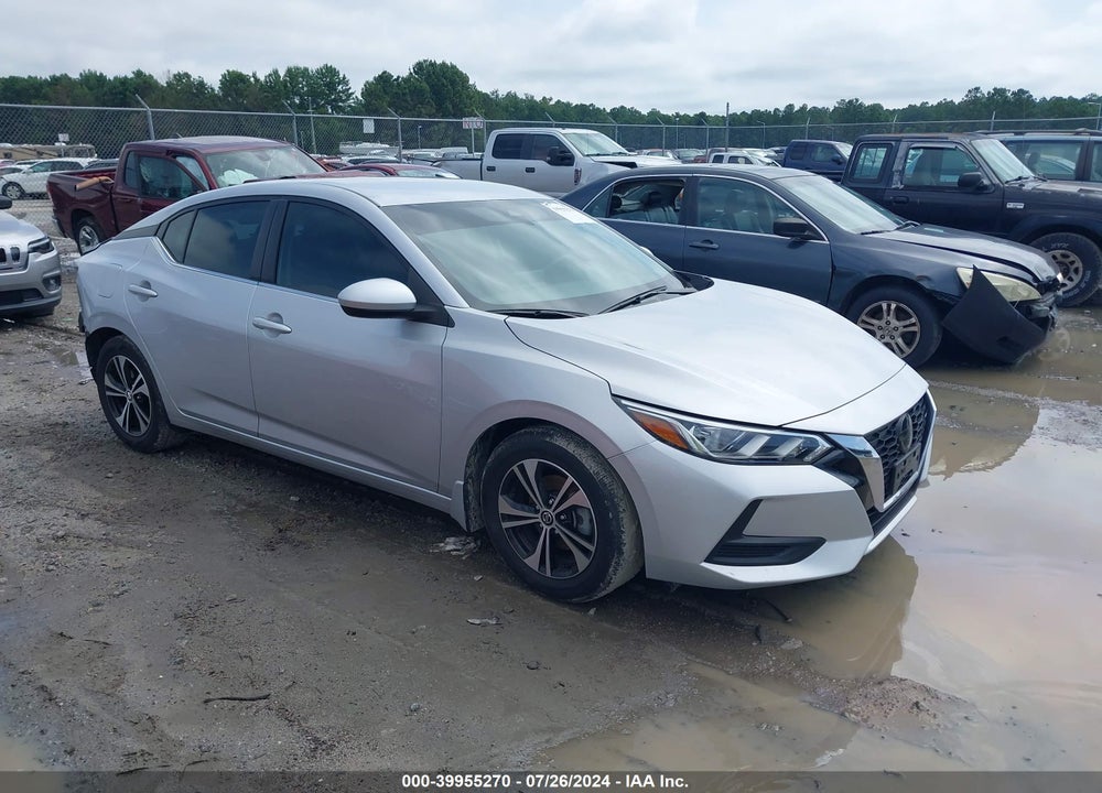2021 NISSAN SENTRA SV XTRONIC CVT VIN: 3N1AB8CV5MY268027