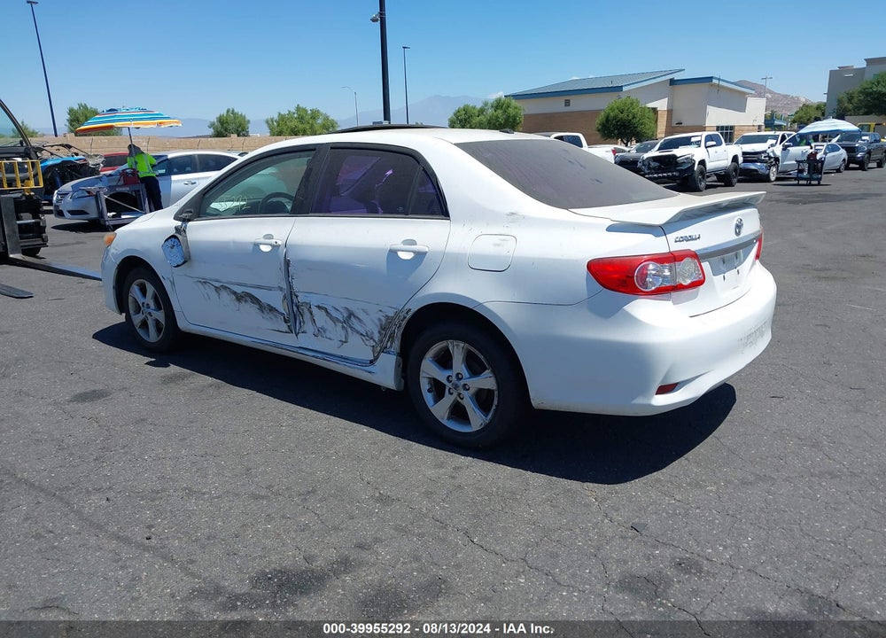 2012 TOYOTA COROLLA LE VIN: 2T1BU4EE4CC836770