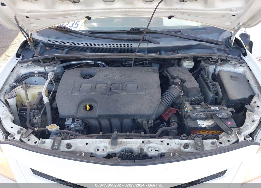 2012 TOYOTA COROLLA LE VIN: 2T1BU4EE4CC836770
