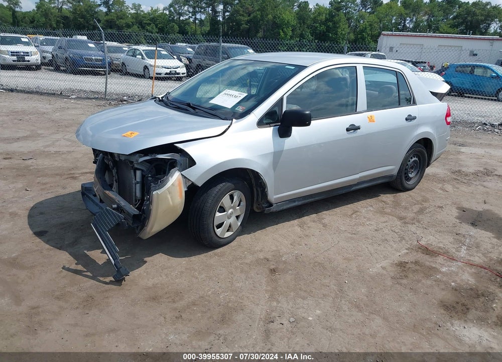 2009 NISSAN VERSA 1.6 VIN: 3N1CC11E49L480700