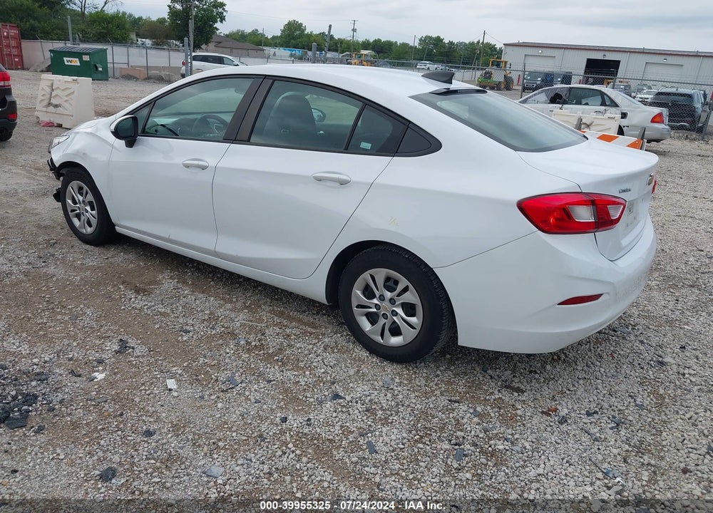 2019 CHEVROLET CRUZE CVT (FLEET ORDERS ONLY) VIN: 1G1BJ5SM6K7103994