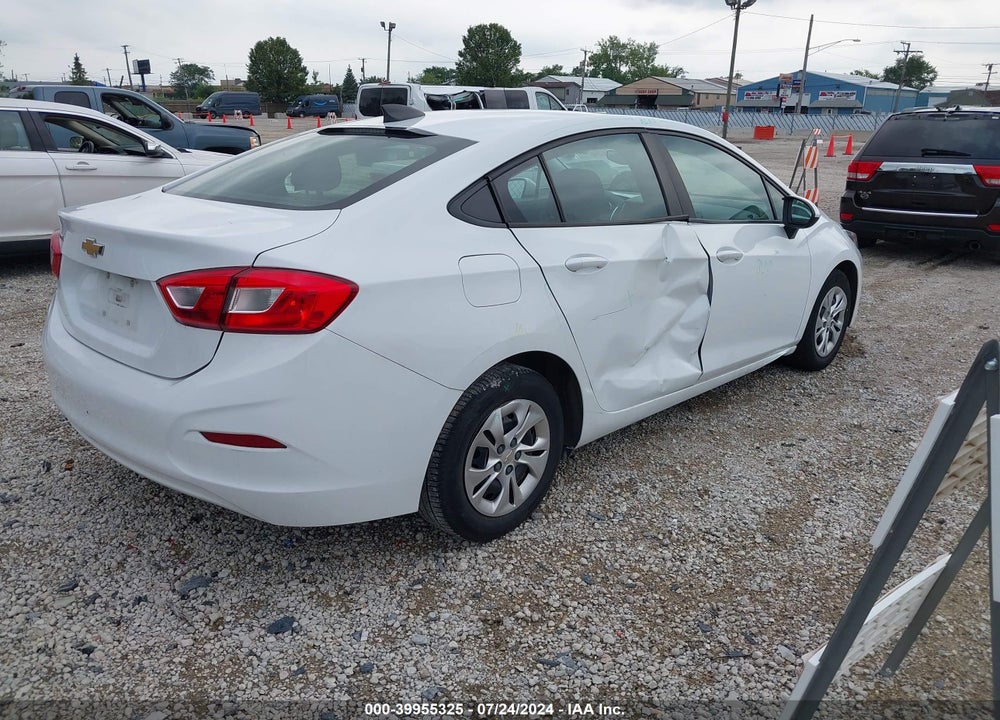 2019 CHEVROLET CRUZE CVT (FLEET ORDERS ONLY) VIN: 1G1BJ5SM6K7103994
