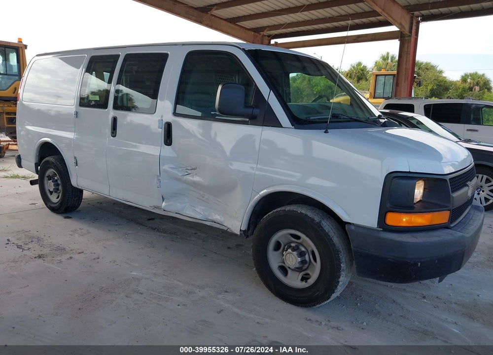 2013 CHEVROLET EXPRESS 2500 WORK VAN VIN: 1GCWGFBA9D1157461