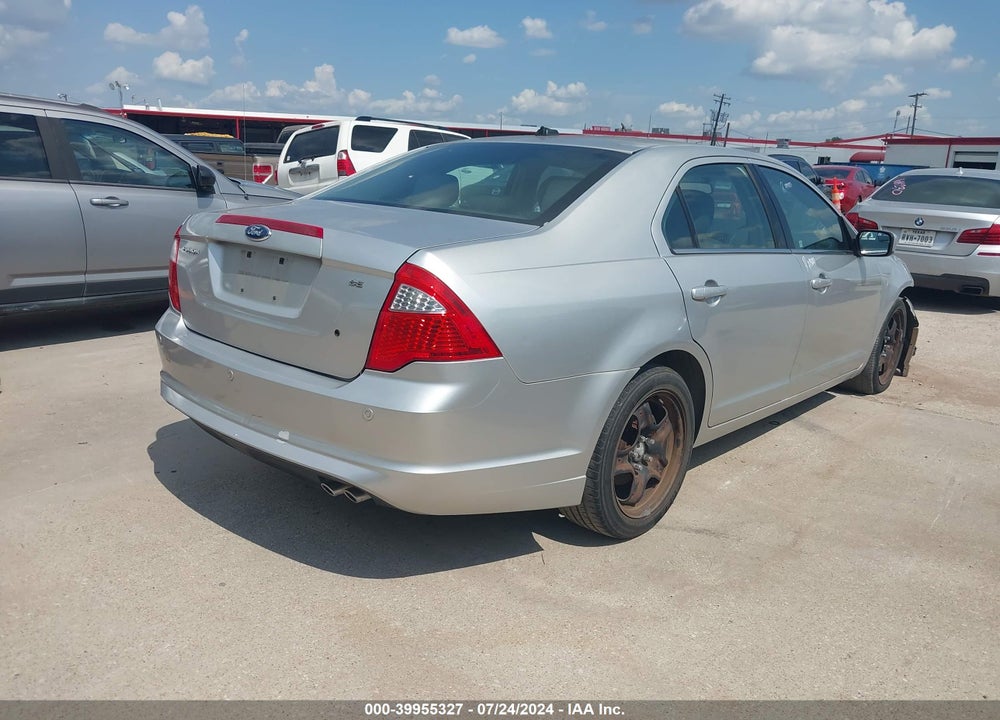 2011 FORD FUSION SE VIN: 3FAHP0HA4BR185626