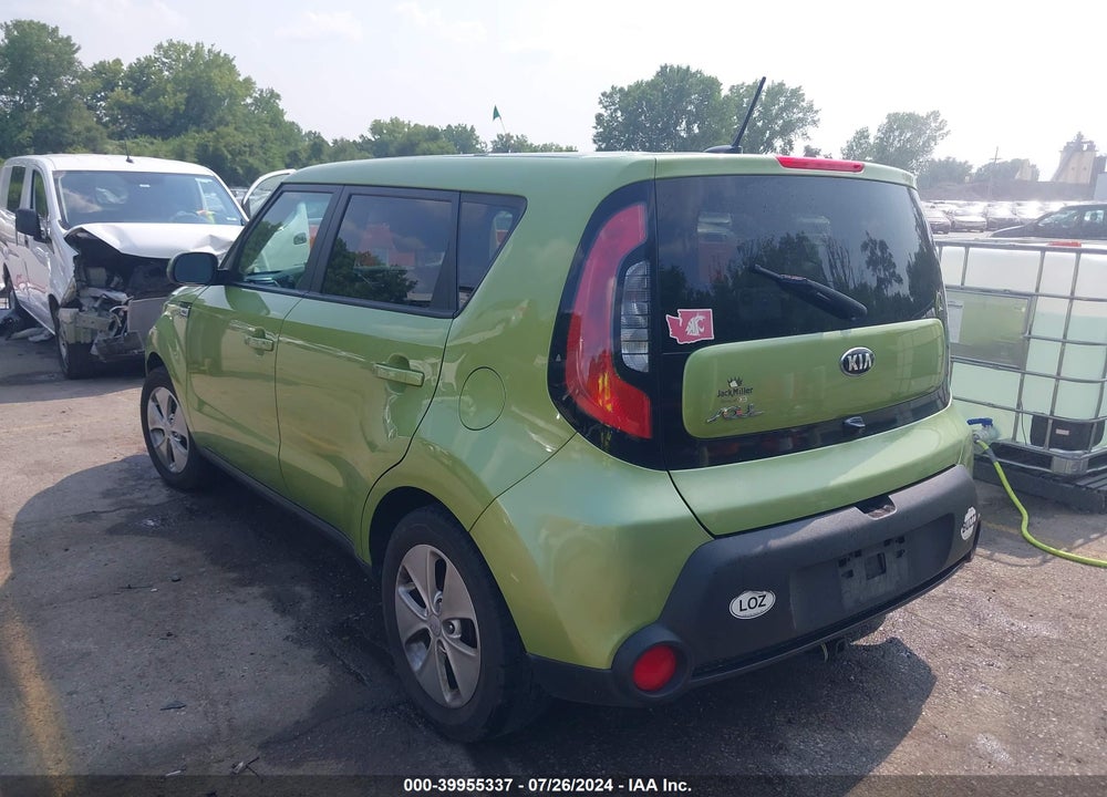 2016 KIA SOUL VIN: KNDJN2A20G7827290