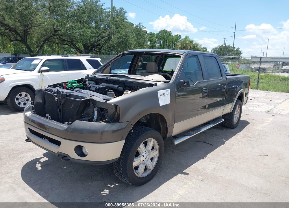 2008 FORD F-150 60TH ANNIVERSARY/FX4/KING RANCH/LARIAT/XLT VIN: 1FTPW14V38FA08191