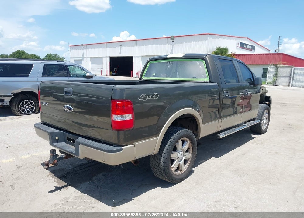 2008 FORD F-150 60TH ANNIVERSARY/FX4/KING RANCH/LARIAT/XLT VIN: 1FTPW14V38FA08191