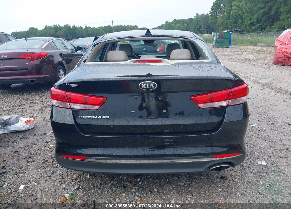 2018 KIA OPTIMA VIN: 5XXGT4L36JG185402