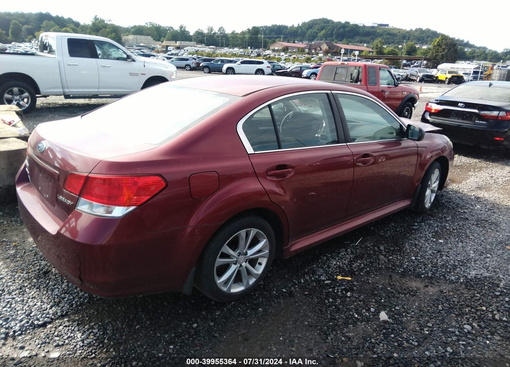 2014 SUBARU LEGACY 2.5I VIN: 4S3BMCA60E3021602