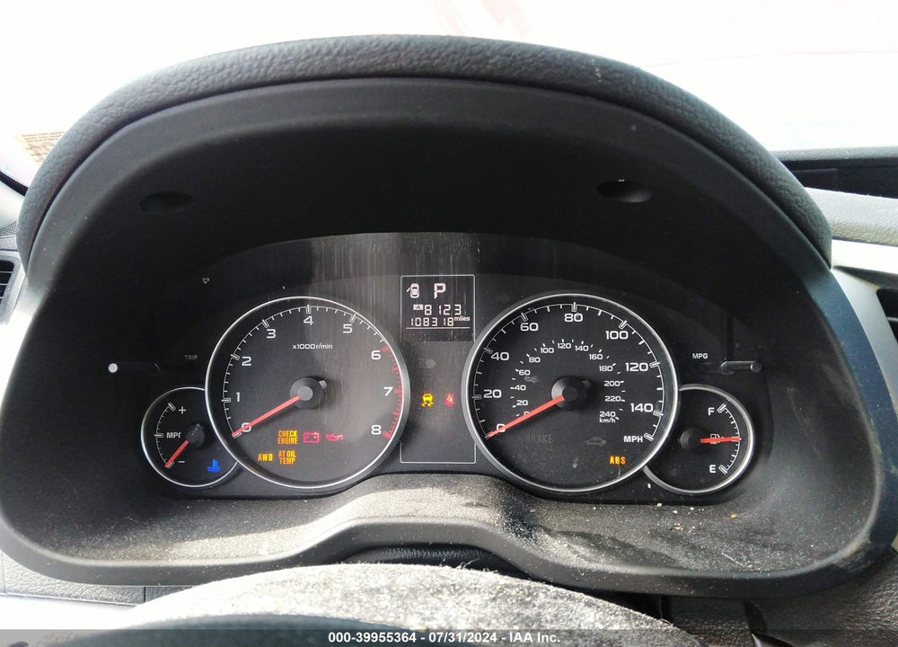 2014 SUBARU LEGACY 2.5I VIN: 4S3BMCA60E3021602