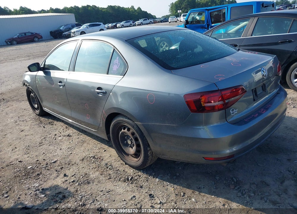 2017 VOLKSWAGEN JETTA 1.4T S VIN: 3VW2B7AJ2HM408718