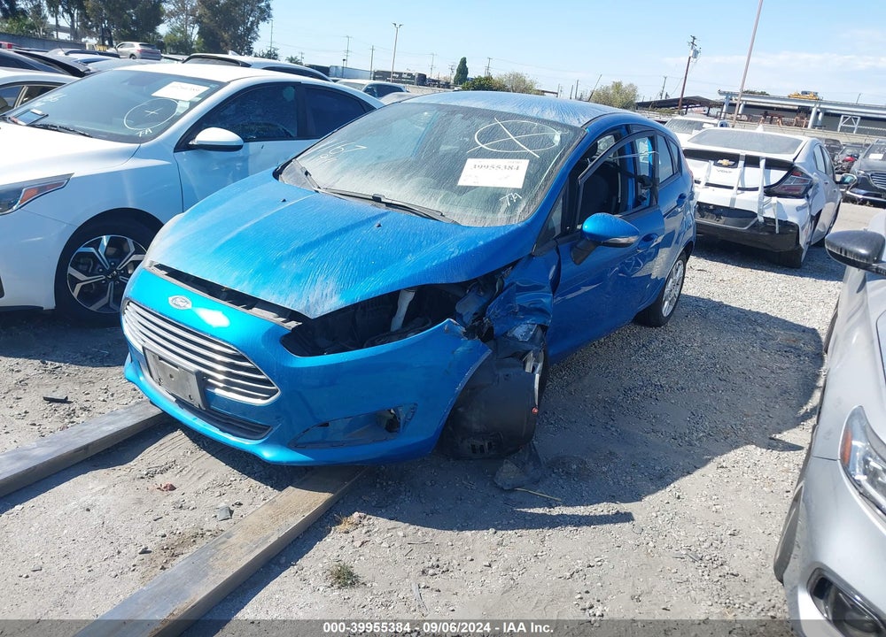 2016 FORD FIESTA SE VIN: 3FADP4EJ1GM169303