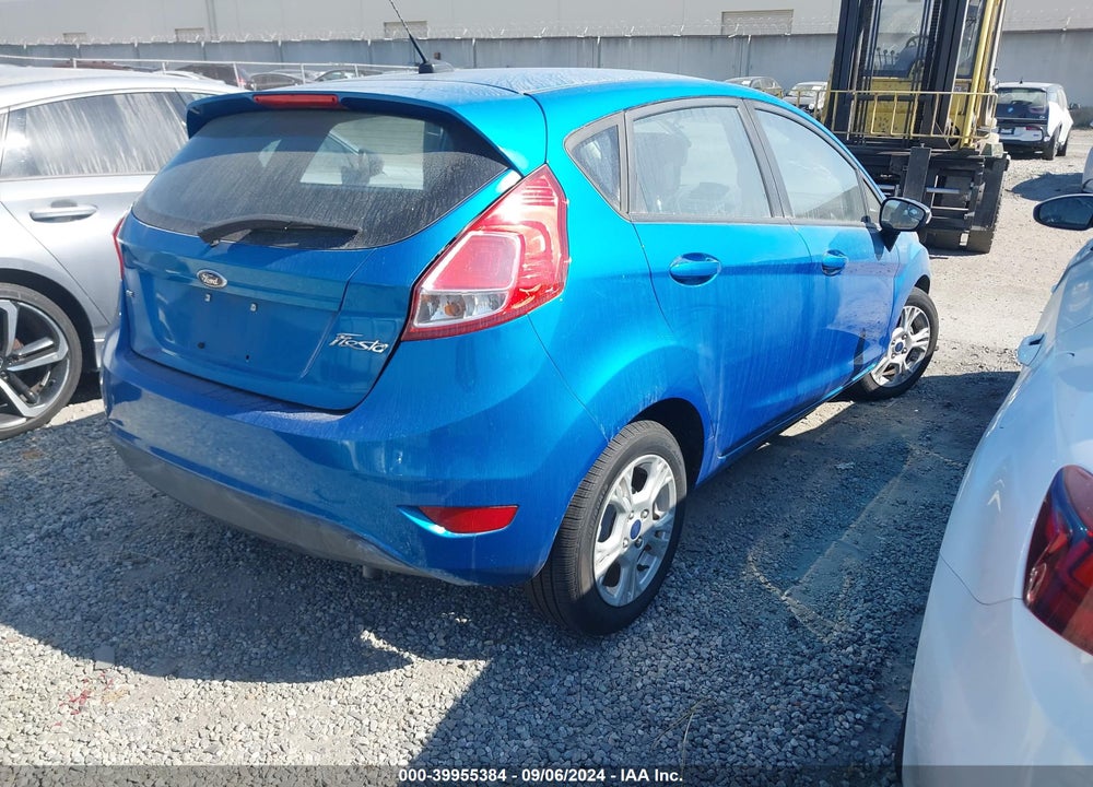 2016 FORD FIESTA SE VIN: 3FADP4EJ1GM169303