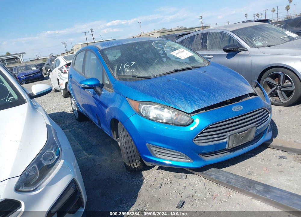 2016 FORD FIESTA SE VIN: 3FADP4EJ1GM169303