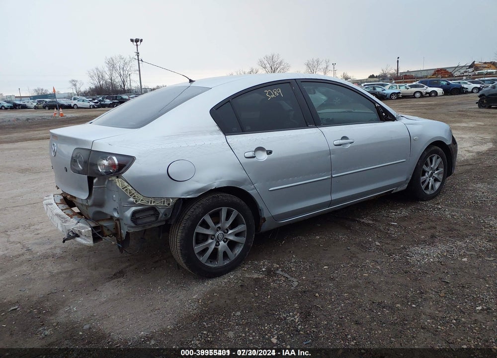 2008 MAZDA 3 VIN: JM1BK32F381861779