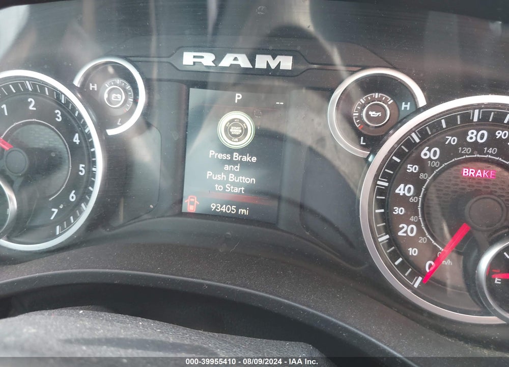 2020 RAM 1500 LONE STAR 4X2 5'7 BOX VIN: 1C6RREFT6LN406116