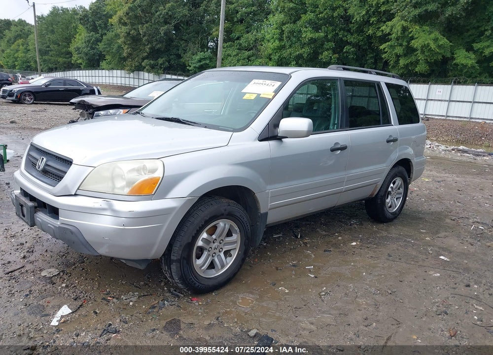 2005 HONDA PILOT EX-L VIN: 2HKYF18635H509896