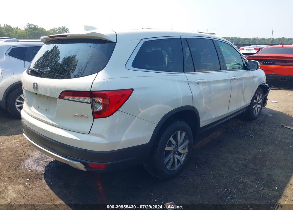 2019 HONDA PILOT EX-L VIN: 5FNYF6H48KB011683