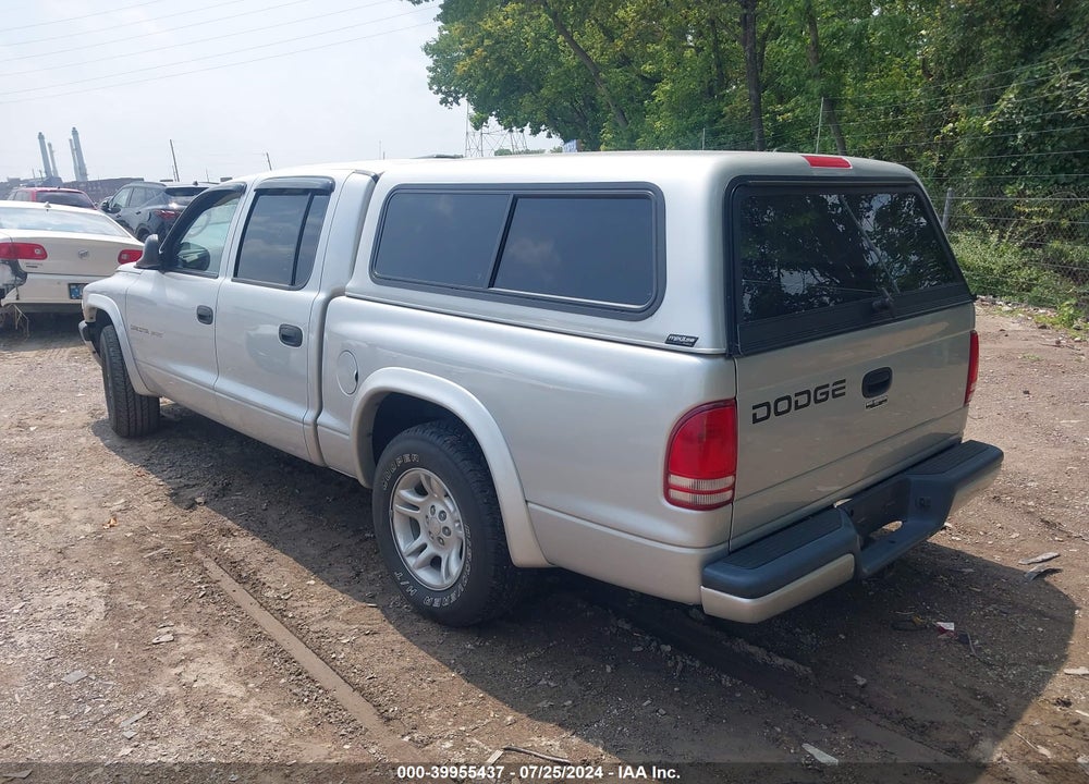2002 DODGE DAKOTA SPORT VIN: 1B7HL38X72S617786