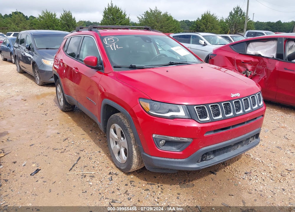 2018 JEEP COMPASS LATITUDE 4X4 VIN: 3C4NJDBB3JT333175