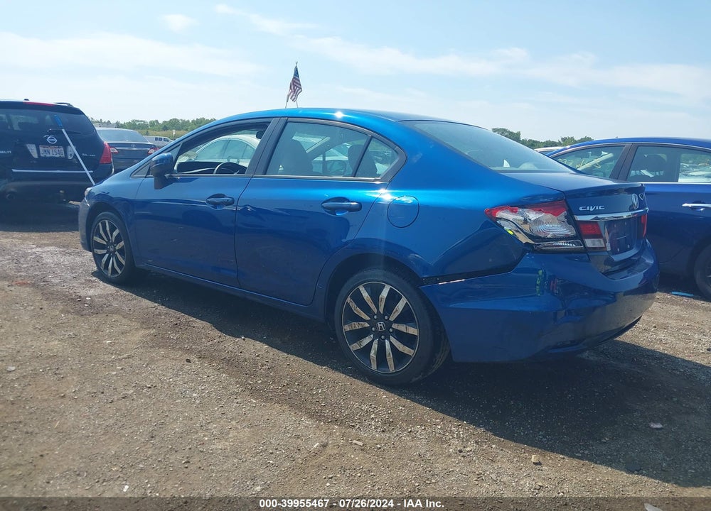 2015 HONDA CIVIC EX-L VIN: 2HGFB2F9XFH508214