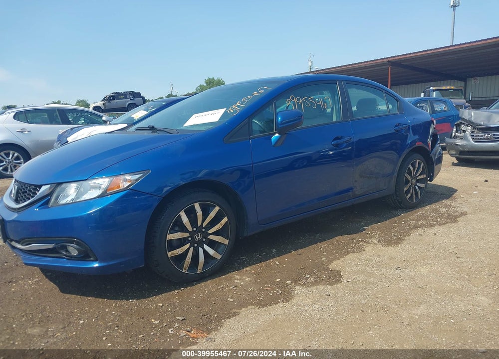 2015 HONDA CIVIC EX-L VIN: 2HGFB2F9XFH508214