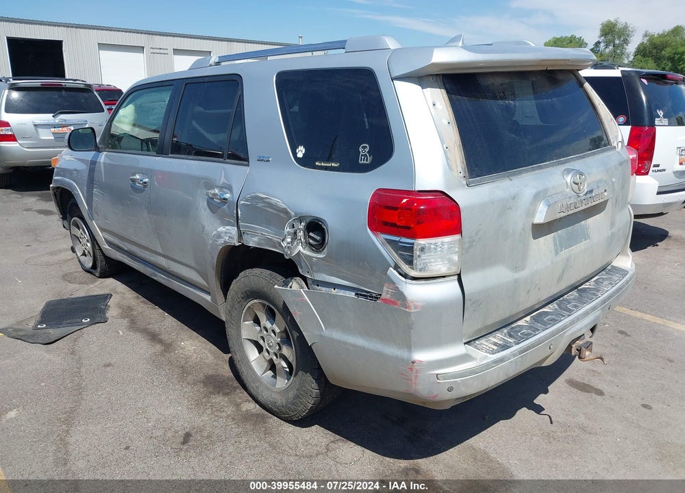 2013 TOYOTA 4RUNNER LIMITED/SR5/TRAIL VIN: JTEBU5JR1D5127271