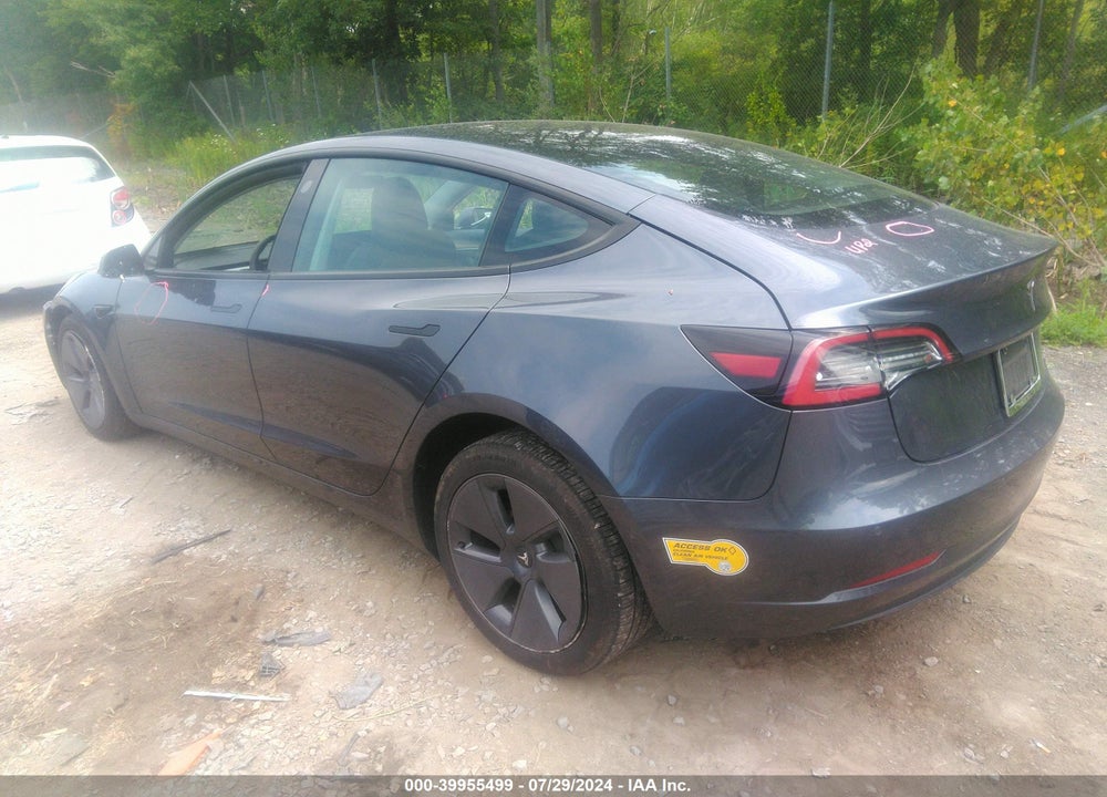 2022 TESLA MODEL 3 REAR-WHEEL DRIVE VIN: 5YJ3E1EA0NF295471