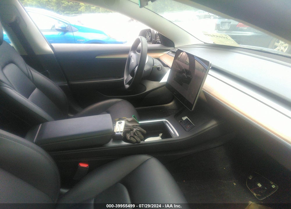 2022 TESLA MODEL 3 REAR-WHEEL DRIVE VIN: 5YJ3E1EA0NF295471