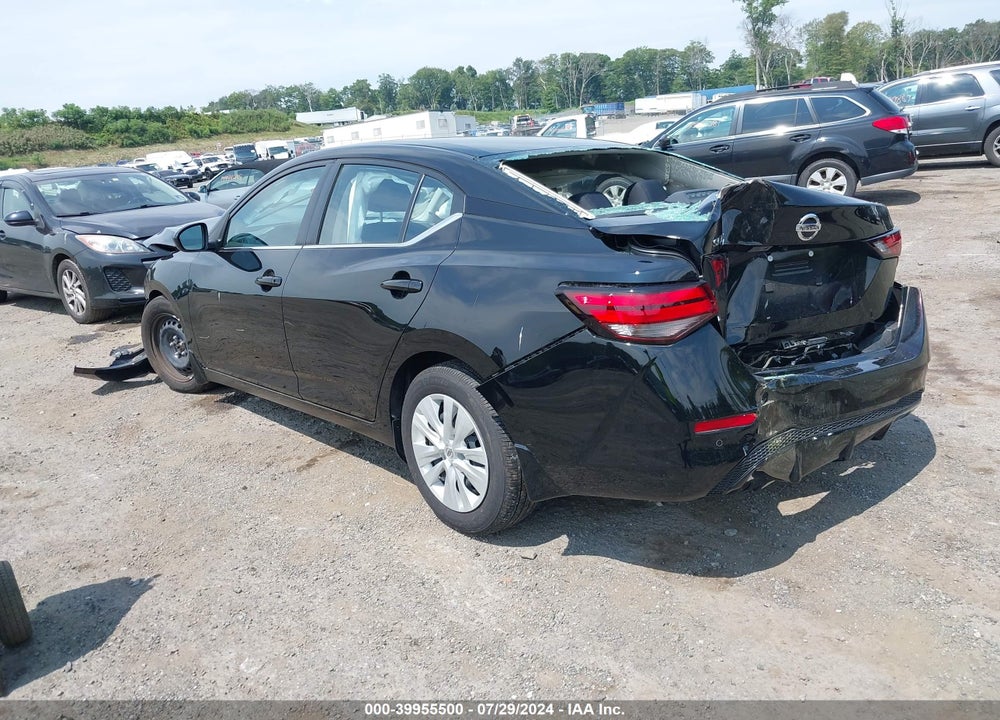 2022 NISSAN SENTRA S XTRONIC CVT VIN: 3N1AB8BV5NY278575