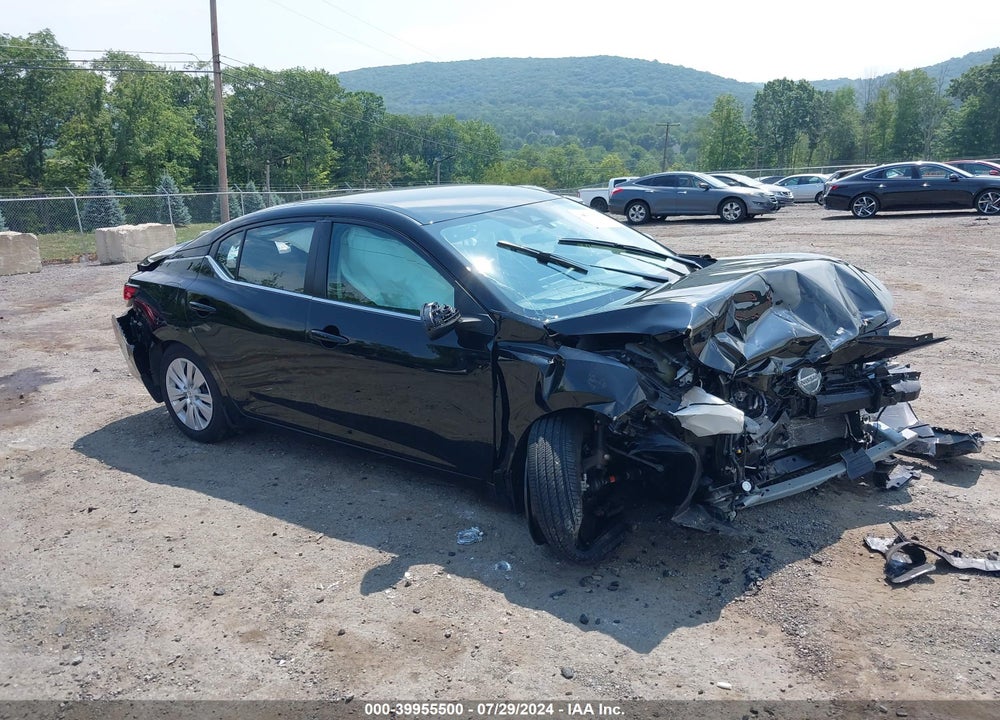 2022 NISSAN SENTRA S XTRONIC CVT VIN: 3N1AB8BV5NY278575
