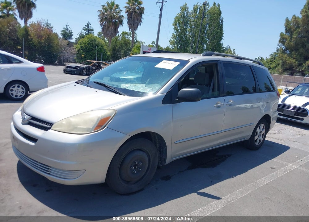 2005 TOYOTA SIENNA CE/LE VIN: 5TDZA23C55S358799