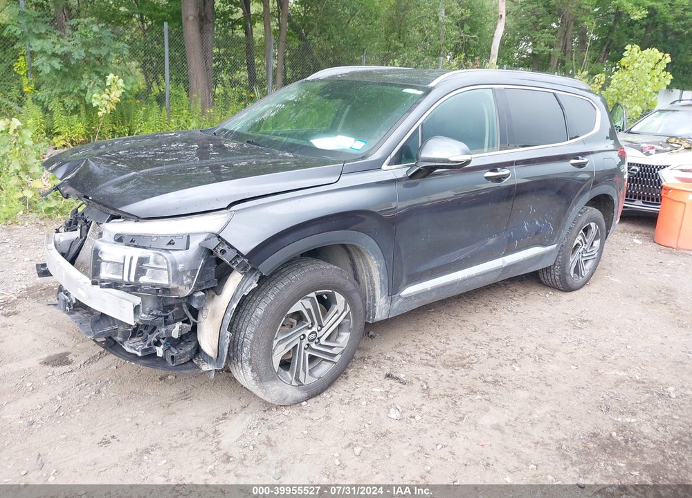 2022 HYUNDAI SANTA FE SEL VIN: 5NMS6DAJ7NH420402