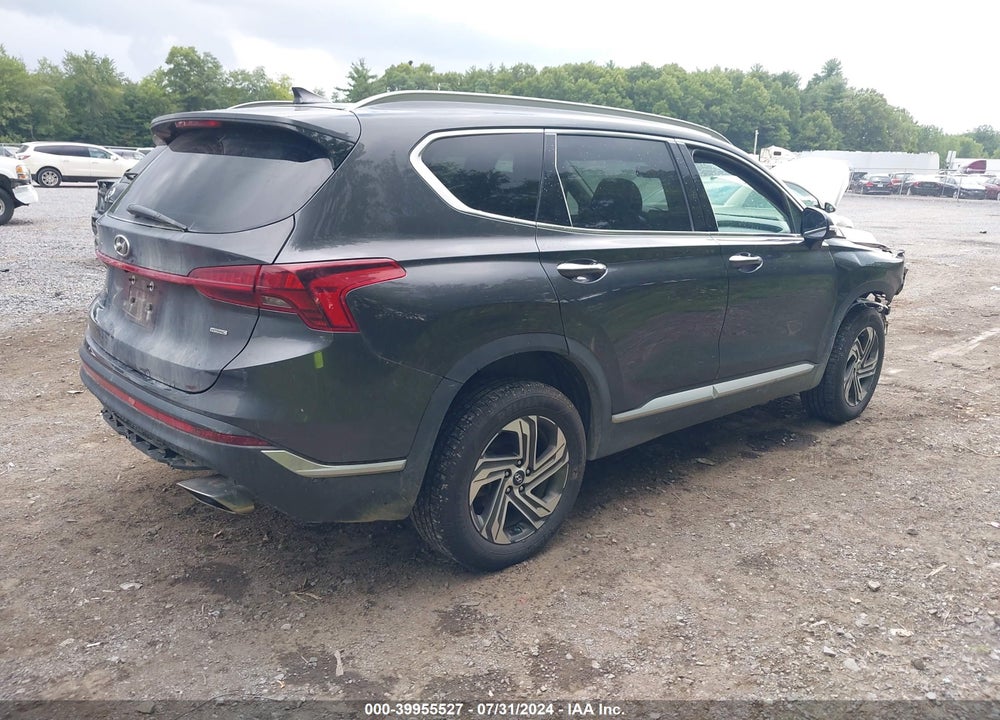 2022 HYUNDAI SANTA FE SEL VIN: 5NMS6DAJ7NH420402