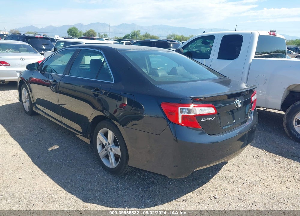 2012 TOYOTA CAMRY SE VIN: 4T1BF1FKXCU142161