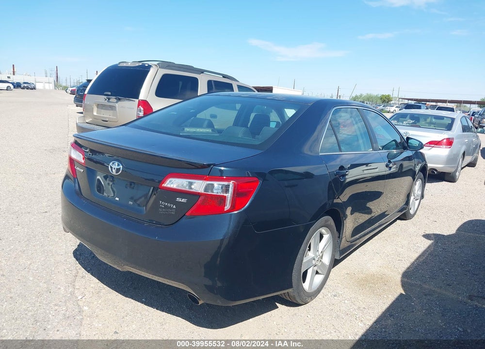 2012 TOYOTA CAMRY SE VIN: 4T1BF1FKXCU142161